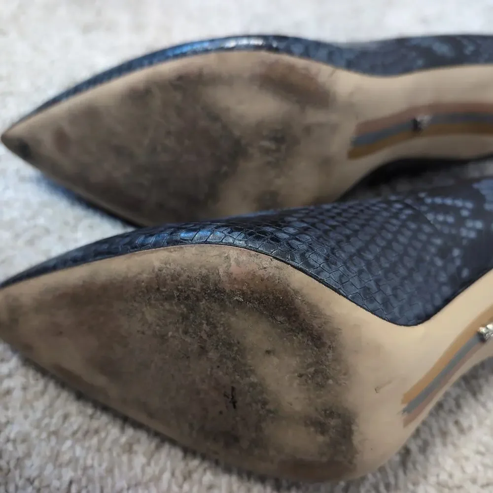 Sam Edelman snakeskin embossed